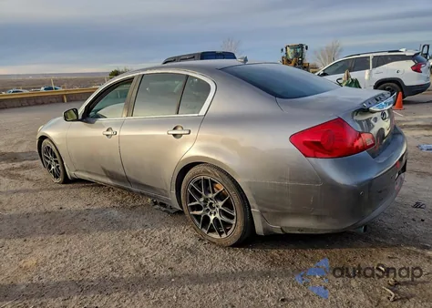 2013 Infiniti G37 Base z USA, uszkodzony, nr VIN JN1CV6AP8DM712304
